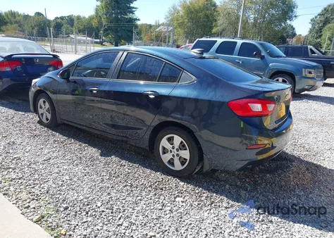 2016 Chevrolet Cruze Ls Auto из США, поврежденный, VIN 1G1BC5SM7G7244316